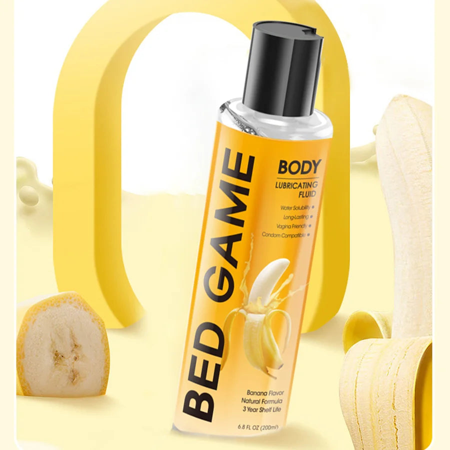 strawberry mojito coconut banana water-soluble Lubricant long-lasting moisturizing Adult Couples Dildo Vibrator Sex Oil 200ml